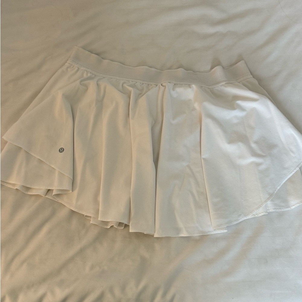 White lululemon tennis skirt size 20